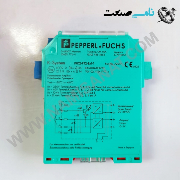 KFD2-PT2-Ex1-1, واردات قطعات ,PEPERL FUCHS نامی صنعت,تجهیزات صنعتی,نمایندگی فروش سایر برند ها,نمایندگی فوش ایر برند های ABB,NAMISANAT,IFM,پترو شیمی ,فولاد,شرکت بازرگانی,نامی ,صنعت, سسایر سیستم ها,سیستم ها ,وکانکتور,مانیتور ind.electronics,الکترونیک صنعتی, MEASUREMENT ,&INSTRUMENT,اندازه گیری و ابزار دقیق ind.power,برق صنعتی , Induction welding,,جوش القایی, hydraulic-pneumatic,,هیدرولیک-پنوماتیک, واردات قطعات KFD2-PT2-Ex1-1,KFD2-PT2,KFD2-PT,KFD2,KF,K,