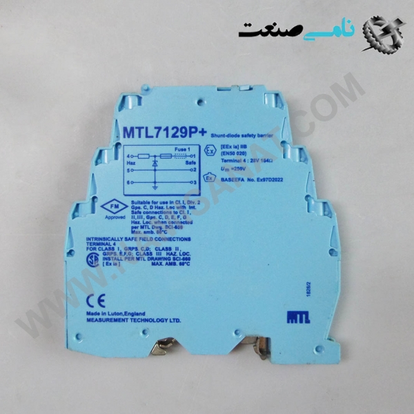 mtl7129p+, واردات قطعات ,PEPERL FUCHS نامی صنعت,تجهیزات صنعتی,نمایندگی فروش سایر برند ها,نمایندگی فوش ایر برند های ABB,NAMISANAT,IFM,پترو شیمی ,فولاد,شرکت بازرگانی,نامی ,صنعت, سسایر سیستم ها,سیستم ها ,وکانکتور,مانیتور ind.electronics,الکترونیک صنعتی, MEASUREMENT , واردات قطعات mtl7129p+,mtl7129p,mtl7129,mtl712,mtl71,mtl7,mtl,mt,M,  RELAY  MTL