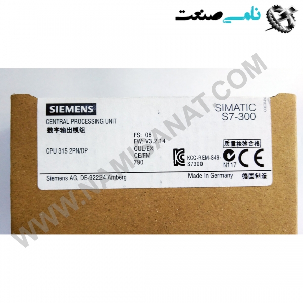 6ES7315-2EH14-0AB0, واردات قطعات ,PEPERL FUCHS نامی صنعت,تجهیزات صنعتی,نمایندگی فروش سایر برند ها,نمایندگی فوش ایر برند های ABB,NAMISANAT,IFM,پترو شیمی ,فولاد,شرکت بازرگانی,نامی ,صنعت, سسایر سیستم ها,سیستم ها ,وکانکتور,مانیتور  ind.electronics,الکترونیک صنعتی,Encoders MEASUREMENT ,&INSTRUMENT,اندازه گیری و ابزار دقیق ind.power,برق صنعتی , Induction welding,,جوش القایی, hydraulic-pneumatic,,هیدرولیک 6ES7 315-2EH14-0AB0,6ES7 315-2EH14-0AB,6ES7 315-2EH14-0A,6ES7 315-2EH14-0,6ES7 315-2EH14-,6ES7 315-2EH14,6ES7 315-2EH1,6ES7 315-2EH,6ES7 315-2E,6ES7 315-,6ES7 315,6ES7 31,6ES7 3,6ES7,6ES,6E SIEMENS