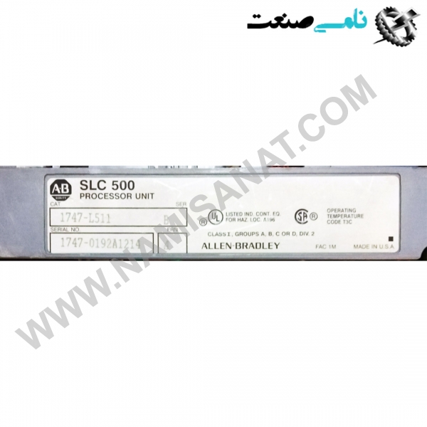 1747-L511, واردات قطعات ,PEPERL FUCHS نامی صنعت,تجهیزات صنعتی,نمایندگی فروش سایر برند ها,نمایندگی فوش ایر برند های ABB,NAMISANAT,IFM,پترو شیمی ,فولاد,شرکت بازرگانی,نامی ,صنعت, سسایر سیستم ها,سیستم ها ,وکانکتور,مانیتور  ind.electronics,الکترونیک صنعتی,Encoders MEASUREMENT ,&INSTRUMENT,اندازه گیری و ابزار دقیق ind.power,برق صنعتی , Induction welding,,جوش القایی, hydraulic-pneumatic,,هیدرولیک 1747-L511,1747-L51,1747-L5,1747-L,1747-,1747,174,17 ALLEN-BRADLEY MODULE,ماژول,آلن بردلی,