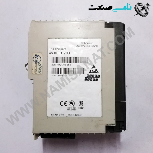 AS BDEA203, واردات قطعات ,PEPERL FUCHS نامی صنعت,تجهیزات صنعتی,نمایندگی فروش سایر برند ها,نمایندگی فوش ایر برند های ABB,NAMISANAT,IFM,پترو شیمی ,فولاد,شرکت بازرگانی,نامی ,صنعت, سسایر سیستم ها,سیستم ها ,وکانکتور,مانیتور  ind.electronics,الکترونیک صنعتی,Encoders MEASUREMENT ,&INSTRUMENT,اندازه گیری و ابزار دقیق ind.power,برق صنعتی , Induction welding,,جوش القایی, hydraulic-pneumatic,,هیدرولیک AS BDEA203,AS BDEA20,AS BDEA2,AS BDEA,AS BD,AS B,AS AEG,SCHNEIDER,SCHNEIDER ELECTRIC MODULE, ماژول,ای ایی جی,اشنایدر,اشنایدر الکتریک