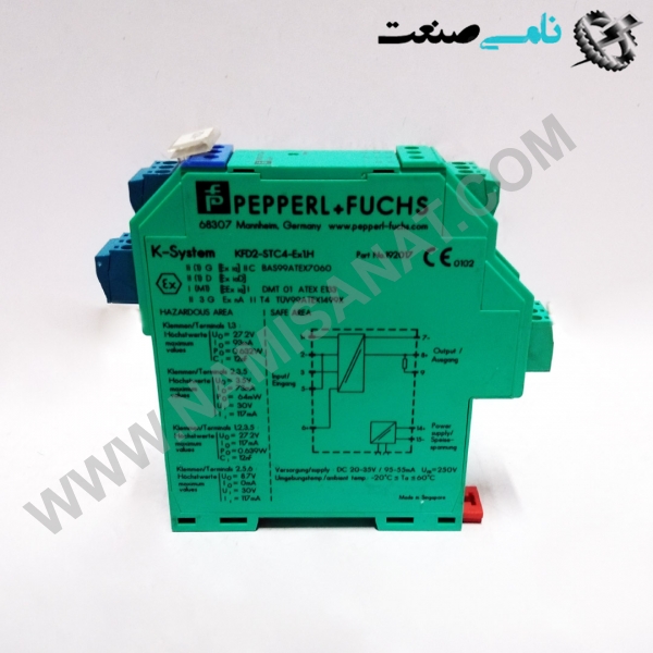 KFD2-STC4-EX1.H, kFD2-E82,kFD2-E8,kFD2-E,kFD2-,kFD,kF,k, namisanat,نامی صنعت,تجهیزات صنعتی,نمایندگی فروش سایر برند ها,نمایندگی فوش ایر برند های ABB,IFM,پترو شیمی ,فولاد,شرکت بازرگانی,Ind.automation,اتوماسیون صنعتی, ind.electronics,الکترونیک صنعتی, MEASUREMENT ,&INSTRUMENT,اندازه گیری و ابزار دقیق ind.power,برق صنعتی , Induction welding,,جوش القایی, hydraulic-pneumatic,,هیدرولیک-پنوماتیک,KFD2-SOT2-EX1.LB,KFD2-SOT2-EX1.,KFD2-SOT2-EX,KFD2-SOT2-E,KFD2-,KFD2-S,KFD,KF,K,KFD2-ST2-EX2,KFD2-ST2-EX,KFD2-ST2-E,KFD2-ST2-,KFD2-ST,KF,KFD,K, واردات قطعات , Flow Sensor , سنسور جریان,HDA4745-A-400-000,HDA4745-A-400-00,HDA4745-A-400,HDA4745-A-40,HDA4745-A-4,HDA4745-A-,HDA4745-A,HDA4745-,HDA474,HDA47,HDA4,HDA,HD,H,KFD2-PT2-EX1,KFD2-PT2-EX,KFD2-PT2-E,KFD2-PT2-,KFD2-PT2,KFD2-PT,KFD2-P,KFD2-,KFD2,KFD,KF,K,Potentiometer Converter KFD2-PT2-Ex1 < 1-channel isolated barrier < 24 V DC supply (Power Rail),KFD2-STC4-EX1,KFD2-STC4-E,KFD2-STC4-,KFD2-STC4,KFD2-ST,KFD2-S,KFD2-,KFD2,KFD,KF,K, < Potentiometer input < Voltage output 0 V ... 10 V,KFD2-SR2-EX2 ,KFD2-SR2-EX2,KFD2-SR2-EX,KFD2-SR2-E,KFD2-SR2-,KFD2-SR,KFD2-S,KFD2-,KFD,KF,K,Switch Amplifier KFD2-SR2-Ex2.W < 2-channel isolated barrier < 24 V DC supply (Power Rail) < Dry contact or NAMUR inputs < Relay contact output < Line fault detection (LFD) < Reversible mode of operation < Up to SIL 2 acc. to IEC 61508,IEC 61511  < Lead resistance compensation adjustment < Accuracy 0.05 % < Up to SIL 2 acc. to IEC 61508,KFD2-RR-EX,KFD2-RR-E,KFD2-RR-,KFD2-RR,KFD2-R,KFD2-,KFD2,KFD,KFD2-RR-EX1KF,K,,• 1-channel isolated barrier • 24 V DC supply (Power Rail) • Resistance and RTD input (Pt100, Pt500, Pt1000) • Resistance output • Accuracy 0.1 % • Line fault detection (LFD) for Pt100 • Housing width 12.5 mm Function This isolated barrier is used for intrinsic safety applications. It transfers resistance values of RTDs or potentiometers from hazardous areas to safe areas. A 2-, 3-, or 4-wire technique is available depending on the required accuracy. The input card of the control system measures the same load as if it were connected directly to the resistance in a hazardous