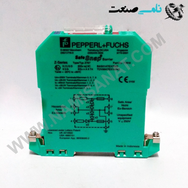 Z787, واردات قطعات ,PEPERL FUCHS نامی صنعت,تجهیزات صنعتی,نمایندگی فروش سایر برند ها,نمایندگی فوش ایر برند های ABB,NAMISANAT,IFM,پترو شیمی ,فولاد,شرکت بازرگانی,نامی ,صنعت, سسایر سیستم ها,سیستم ها ,وکانکتور,مانیتور  ind.electronics,الکترونیک صنعتی,Encoders MEASUREMENT ,&INSTRUMENT,اندازه گیری و ابزار دقیق ind.power,برق صنعتی , Induction welding,,جوش القایی, hydraulic-pneumatic,,هیدرولیک Z787,Z78,Z7 PEPPERL+FUCHS,P+F RELAY,RELAYS SSR,RELAYS,IND.POWER,OTHER RELAY,Switch Amplifier,POWER SUPPLY,kFD2-E82,kFD2-E8,kFD2-E,kFD2-,kFD,kF,k, namisanat,نامی صنعت,تجهیزات صنعتی,نمایندگی فروش سایر برند ها,نمایندگی فوش ایر برند های ABB,IFM,پترو شیمی ,فولاد,شرکت بازرگانی,Ind.automation,اتوماسیون صنعتی, ind.electronics,الکترونیک صنعتی, MEASUREMENT ,&INSTRUMENT,اندازه گیری و ابزار دقیق ind.power,برق صنعتی , Induction welding,,جوش القایی,KSD2-BL-4,KSD2-BL-,KSD2-BL,KSD2-B,KSD2-,KSD,KS,k,K, hydraulic-pneumatic,,هیدرولیک-پنوماتیک,KFD2-SOT2-EX1.LB,KFD2-SOT2-EX1.,KFD2-SOT2-EX,KFD2-SOT2-E,KFD2-,KFD2-S,KFD,KF,K,KFD2-ST2-EX2,KFD2-ST2-EX,KFD2-ST2-E,KFD2-ST2-,KFD2-ST,KF,KFD,K, واردات قطعات , Flow Sensor , سنسور جریان,HDA4745-A-400-000,HDA4745-A-400-00,HDA4745-A-400,HDA4745-A-40,HDA4745-A-4,HDA4745-A-,HDA4745-A,HDA4745-,HDA474,HDA47,HDA4,HDA,HD,H,KFD2-PT2-EX1,KFD2-PT2-EX,KFD2-PT2-E,KFD2-PT2-,KFD2-PT2,KFD2-PT,KFD2-P,KFD2-,KFD2,KFD,KF,K,Potentiometer Converter KFD2-PT2-Ex1 < 1-channel isolated barrier < 24 V DC supply (Power Rail),KFD2-STC4-EX1,KFD2-STC4-E,KFD2-STC4-,KFD2-STC4,KFD2-ST,KFD2-S,KFD2-,KFD2,KFD,KF,K, < Potentiometer input < Voltage output 0 V ... 10 V,KFD2-SR2-EX2 ,KFD2-SR2-EX2,KFD2-SR2-EX,KFD2-SR2-E,KFD2-SR2-,KFD2-SR,KFD2-S,KFD2-,KFD,KF,K,Switch Amplifier KFD2-SR2-Ex2.W < 2-channel isolated barrier < 24 V DC supply (Power Rail),SMART Transmitter Power Supply KFD2-STC4-Ex1.2O < 1-channel isolated barrier < 24 V DC supply (Power Rail) < Input 2-wire and 3-wire SMART transmitters and 2-wire SMART current sources < Signal splitter (1 input and 2 outputs) < Dual output 0,4 mA ... 20 mA < Terminal blocks with test sockets < Up to SIL 3 acc. to IEC 61508 < Dry contact or NAMUR inputs < Relay contact output < Line fault detection (LFD) < Reversible mode of operation < Up to SIL 2 acc. to IEC 61508,IEC 61511  < Lead resistance compensation adjustment < Accuracy 0.05 % < Up to SIL 2 acc. to IEC 61508,KFD2-RR-EX,KFD2-RR-E,KFD2-RR-,KFD2-RR,KFD2-R,KFD2-,KFD2,KFD,KFD2-RR-EX1KF,K,,• 1-channel isolated barrier • 24 V DC supply (Power Rail) • Resistance and RTD input (Pt100, Pt500, Pt1000) • Resistance output • Accuracy ,KFD2-STC4-EX120,KFD2-STC4-EX12,KFD2-STC4-EX1,KFD2-STC4-EX,KFD2-STC4-E,KFD2-S,KFD2-STC4,KFD2-,KFD2-STC,KFD2-S,KFD2-,KF,K, • Line fault detection (LFD) for Pt100 • Housing width 12.5 mm, ,پی +اف,پپرل فوکس,پپرل فاکس,,برق صنعتی,رله,رله اس اس آر,سایر رله ها