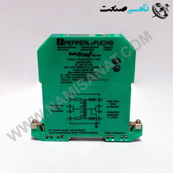 Z955, واردات قطعات ,PEPERL FUCHS نامی صنعت,تجهیزات صنعتی,نمایندگی فروش سایر برند ها,نمایندگی فوش ایر برند های ABB,NAMISANAT,IFM,پترو شیمی ,فولاد,شرکت بازرگانی,نامی ,صنعت, سسایر سیستم ها,سیستم ها ,وکانکتور,مانیتور  ind.electronics,الکترونیک صنعتی,Encoders MEASUREMENT ,&INSTRUMENT,اندازه گیری و ابزار دقیق ind.power,برق صنعتی , Induction welding,,جوش القایی, hydraulic-pneumatic,,هیدرولیک Z955,Z95,Z9,Z PEPPERL+FUCHS,P+F RELAY,RELAYS SSR,RELAYS,IND.POWER,OTHER RELAY,Switch Amplifier,POWER SUPPLY,kFD2-E82,kFD2-E8,kFD2-E,kFD2-,kFD,kF,k, namisanat,نامی صنعت,تجهیزات صنعتی,نمایندگی فروش سایر برند ها,نمایندگی فوش ایر برند های ABB,IFM,پترو شیمی ,فولاد,شرکت بازرگانی,Ind.automation,اتوماسیون صنعتی, ind.electronics,الکترونیک صنعتی, MEASUREMENT ,&INSTRUMENT,اندازه گیری و ابزار دقیق ind.power,برق صنعتی , Induction welding,,جوش القایی,KSD2-BL-4,KSD2-BL-,KSD2-BL,KSD2-B,KSD2-,KSD,KS,k,K, hydraulic-pneumatic,,هیدرولیک-پنوماتیک,KFD2-SOT2-EX1.LB,KFD2-SOT2-EX1.,KFD2-SOT2-EX,KFD2-SOT2-E,KFD2-,KFD2-S,KFD,KF,K,KFD2-ST2-EX2,KFD2-ST2-EX,KFD2-ST2-E,KFD2-ST2-,KFD2-ST,KF,KFD,K, واردات قطعات , Flow Sensor , سنسور جریان,HDA4745-A-400-000,HDA4745-A-400-00,HDA4745-A-400,HDA4745-A-40,HDA4745-A-4,HDA4745-A-,HDA4745-A,HDA4745-,HDA474,HDA47,HDA4,HDA,HD,H,KFD2-PT2-EX1,KFD2-PT2-EX,KFD2-PT2-E,KFD2-PT2-,KFD2-PT2,KFD2-PT,KFD2-P,KFD2-,KFD2,KFD,KF,K,Potentiometer Converter KFD2-PT2-Ex1 < 1-channel isolated barrier < 24 V DC supply (Power Rail),KFD2-STC4-EX1,KFD2-STC4-E,KFD2-STC4-,KFD2-STC4,KFD2-ST,KFD2-S,KFD2-,KFD2,KFD,KF,K, < Potentiometer input < Voltage output 0 V ... 10 V,KFD2-SR2-EX2 ,KFD2-SR2-EX2,KFD2-SR2-EX,KFD2-SR2-E,KFD2-SR2-,KFD2-SR,KFD2-S,KFD2-,KFD,KF,K,Switch Amplifier KFD2-SR2-Ex2.W < 2-channel isolated barrier < 24 V DC supply (Power Rail),SMART Transmitter Power Supply KFD2-STC4-Ex1.2O < 1-channel isolated barrier < 24 V DC supply (Power Rail) < Input 2-wire and 3-wire SMART transmitters and 2-wire SMART current sources < Signal splitter (1 input and 2 outputs) < Dual output 0,4 mA ... 20 mA < Terminal blocks with test sockets < Up to SIL 3 acc. to IEC 61508 < Dry contact or NAMUR inputs < Relay contact output < Line fault detection (LFD) < Reversible mode of operation < Up to SIL 2 acc. to IEC 61508,IEC 61511  < Lead resistance compensation adjustment < Accuracy 0.05 % < Up to SIL 2 acc. to IEC 61508,KFD2-RR-EX,KFD2-RR-E,KFD2-RR-,KFD2-RR,KFD2-R,KFD2-,KFD2,KFD,KFD2-RR-EX1KF,K,,• 1-channel isolated barrier • 24 V DC supply (Power Rail) • Resistance and RTD input (Pt100, Pt500, Pt1000) • Resistance output • Accuracy ,KFD2-STC4-EX120,KFD2-STC4-EX12,KFD2-STC4-EX1,KFD2-STC4-EX,KFD2-STC4-E,KFD2-S,KFD2-STC4,KFD2-,KFD2-STC,KFD2-S,KFD2-,KF,K, • Line fault detection (LFD) for Pt100 • Housing width 12.5 mm, ,پی +اف,پپرل فوکس,پپرل فاکس,,برق صنعتی,رله,رله اس اس آر,سایر رله ها