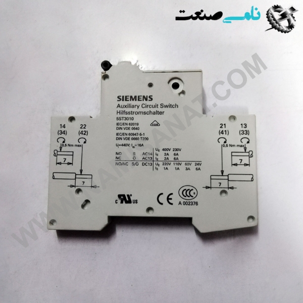5ST3010, واردات قطعات ,PEPERL FUCHS نامی صنعت,تجهیزات صنعتی,نمایندگی فروش سایر برند ها,نمایندگی فوش ایر برند های ABB,NAMISANAT,IFM,پترو شیمی ,فولاد,شرکت بازرگانی,نامی ,صنعت, سسایر سیستم ها,سیستم ها ,وکانکتور,مانیتور  ind.electronics,الکترونیک صنعتی,Encoders MEASUREMENT ,&INSTRUMENT,اندازه گیری و ابزار دقیق ind.power,برق صنعتی , Induction welding,,جوش القایی, hydraulic-pneumatic,,هیدرولیک  5ST3010,5ST301,5ST30,5ST3,5ST,5S SIEMENS SWITCH,IND.POWER,OTHER SWITCH,circuit breaker,NAMISANAT.CO,https:,,namisanat.com,per,,AUTOMATIC SWITCH,auxiliary switch,miniature circuit breaker,auxiliary CIRCUIT SWITCH ,سوییچ زیمنس,کلید,سوییچ,زیمنس,برق صنعتی,سایر سوییچ,مدارشکن,مدار شکن مینیاتوری,سوییچ کمکی,سوییچ مدار کمکی,کلید و پریز,کلید اتومات
