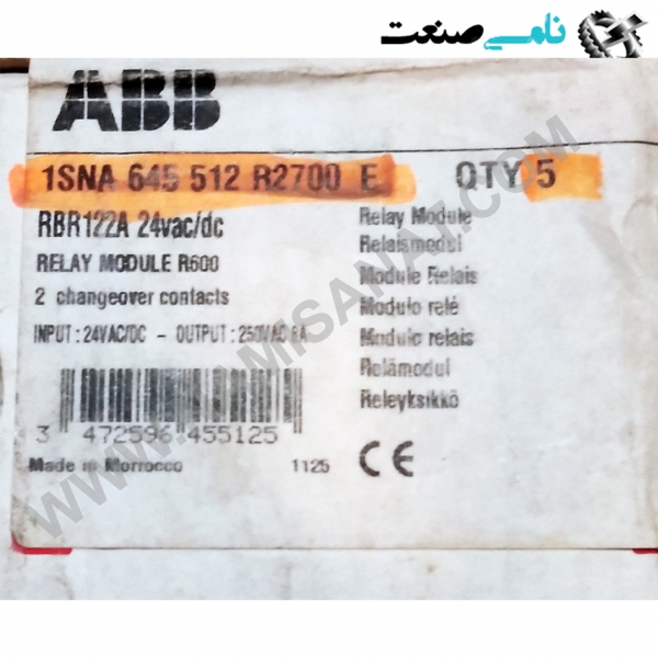 1SNA645512R2700, واردات قطعات ,PEPERL FUCHS نامی صنعت,تجهیزات صنعتی,نمایندگی فروش سایر برند ها,نمایندگی فوش ایر برند های ABB,NAMISANAT,IFM,پترو شیمی ,فولاد,شرکت بازرگانی,نامی ,صنعت, سسایر سیستم ها,سیستم ها ,وکانکتور,مانیتور  ind.electronics,الکترونیک صنعتی,Encoders MEASUREMENT ,&INSTRUMENT,اندازه گیری و ابزار دقیق ind.power,برق صنعتی , Induction welding,,جوش القایی, hydraulic-pneumatic,,هیدرولیک  1SNA645512R2700,1SNA645512R270,1SNA645512R27,1SNA645512R2,1SNA645512R,1SNA645512,1SNA64551,1SNA6455,1SNA645,1SNA64,1SNA6,1SNA,1SN SWITCH,ABB,IND.POWER,OTHER SWITCH,NAMISANAT.CO,MODULE,CONTACTOR,CONNECTOR,Motor Starter Magnetic,https:,,www.namisanat.com,per,,Motor Starter, Temperature monitoring relay,Temperature Monitors,IND.AUTOMATION,MONITORING AND CONTROL SYSTEMS,CONTACTOR,RELAY MODULE,INTERFACE RELAYS AND OPTOCOUPLERS سوییچ,ای بی بی,برند ای بی بی,سوییچ ای بی بی,کانکتور ای بی بی,سوکت ای بی بی,کانکتور,سایر کلید ها,ماژول ای بی بی,کنتاکتور,برق صنعتی,مغناطیسی استارت موتور,سایرسوییچ ها,مانیتورهای دما,رله مانیتورینگ دما,سیستم های کنترل و مانیتورینگ,کنتاکتور,رله ماژول,رله های رابط و اپتوکوپلرها ,استارت موتور