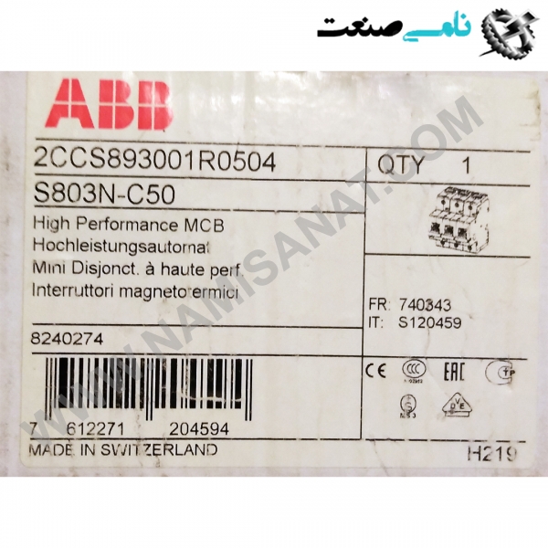 2CCS893001R0504/S803N-C50, واردات قطعات ,PEPERL FUCHS نامی صنعت,تجهیزات صنعتی,نمایندگی فروش سایر برند ها,نمایندگی فوش ایر برند های ABB,NAMISANAT,IFM,پترو شیمی ,فولاد,شرکت بازرگانی,نامی ,صنعت, سسایر سیستم ها,سیستم ها ,وکانکتور,مانیتور  ind.electronics,الکترونیک صنعتی,Encoders MEASUREMENT ,&INSTRUMENT,اندازه گیری و ابزار دقیق ind.power,برق صنعتی , Induction welding,,جوش القایی, hydraulic-pneumatic,,هیدرولیک  2CCS893001R0504,S803N-C50,2CCS893001R0504,S803N-C5,2CCS893001R0504,S803N-C,2CCS893001R0504,S803N-,2CCS893001R0504,S803N,2CCS893001R0504,S803,2CCS893001R0504,S80,2CCS893001R0504,S8,2CCS893001R0504,S,2CCS893001R0504,,2CCS893001R0504,2CCS893001R050,2CCS893001R05,2CCS893001R0,2CCS893001R,2CCS893001,2CCS89300,2CCS8930,2CCS893,2CCS89,2CCS8,2CCS,2CC SWITCH,ABB,IND.POWER,OTHER SWITCH,NAMISANAT.CO,MODULE,CONTACTOR,CONNECTOR,Motor Starter Magnetic,https:,,www.namisanat.com,per,,Motor Starter, Temperature monitoring relay,Temperature Monitors,IND.AUTOMATION,MONITORING AND CONTROL SYSTEMS,CONTACTOR,Thermal Overload Relay,High Performance Circuit Breakers,Circuit breaker,The S803N-C20 is a 3-pole High Performance Circuit breaker,High Performance Circuit Breakers,The S803N-C25 is a 3-pole High Performance Circuit breaker with C-characteristic,HIGH PERFORMANCE MCB   The S803N-C40 is a 3-pole High Performance Circuit breaker with C-characteristic, with ca ge terminal and a rated current of 40 A. It is a current limiting device with a maximum breaki ng capacity of 36kA at 240,415V. It can be used for voltages up to 400,690V and in DC as well. It has two different tripping mechanisms, the thermal tripping mechanism for overload protection and the electromechanic tripping mechanism for short circuit protection. The S8 03N-C40 complies with IEC,EN 60898-1 and IEC,EN 60947-2 and allows the use for reside ntial, commercial and industrial applications. It has numerous of approvals, therefore it can be used worldwide. The extensive range of accessory makes the use of S803N-C40 more c omfortable. Due to the fast arc extinction of S803N-C40 your application will be secured سوییچ,ای بی بی,برند ای بی بی,سوییچ ای بی بی,کانکتور ای بی بی,سوکت ای بی بی,کانکتور,سایر کلید ها,ماژول ای بی بی,کنتاکتور,برق صنعتی,مغناطیسی استارت موتور,سایرسوییچ ها,مانیتورهای دما,رله مانیتورینگ دما,سیستم های کنترل و مانیتورینگ,کنتاکتور,رله های اضافه بار حرارتی,MCB با عملکرد بالا ,مدار شکن با کارایی بالا,سوییچ ای بی بی سایر کلیدها,مدارشکن,ماژول,استارت موتور