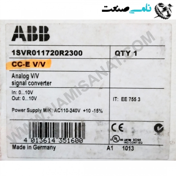 1SVR011720R2300/CC-E V/V, واردات قطعات ,PEPERL FUCHS نامی صنعت,تجهیزات صنعتی,نمایندگی فروش سایر برند ها,نمایندگی فوش ایر برند های ABB,NAMISANAT,IFM,پترو شیمی ,فولاد,شرکت بازرگانی,نامی ,صنعت, سسایر سیستم ها,سیستم ها ,وکانکتور,مانیتور  ind.electronics,الکترونیک صنعتی,Encoders MEASUREMENT ,&INSTRUMENT,اندازه گیری و ابزار دقیق ind.power,برق صنعتی , Induction welding,,جوش القایی, hydraulic-pneumatic,,هیدرولیک  1SVR011720R2300,CC-E V,V,1SVR011720R2300,CC-E V,,1SVR011720R2300,CC-E V,1SVR011720R2300,CC-E ,1SVR011720R2300,CC-,1SVR011720R2300,CC,1SVR011720R2300,C,1SVR011720R2300,,1SVR011720R2300,1SVR011720R230,1SVR011720R23,1SVR011720R2,1SVR011720R,1SVR011720,1SVR01172,1SVR0117,1SVR011,1SVR01,1SVR0,1SVR,1SV ABB,CONVERTER,IND.AUTOMATION,SIGNAL CONVERTER,NAMISANAT.CO,https:,,www.namisanat.com,per,,Analog Signal Converters ای بی بی,مبدل,اتوماسیون صنعتی,مبدل سیگنال,مبدل ای بی بی,کانورتر,مبدل های سیگنال آنالوگ