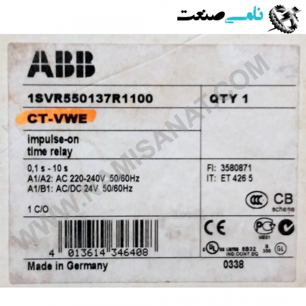 1SVR550137R1100/CT-VWE, واردات قطعات ,PEPERL FUCHS نامی صنعت,تجهیزات صنعتی,نمایندگی فروش سایر برند ها,نمایندگی فوش ایر برند های ABB,NAMISANAT,IFM,پترو شیمی ,فولاد,شرکت بازرگانی,نامی ,صنعت, سسایر سیستم ها,سیستم ها ,وکانکتور,مانیتور  ind.electronics,الکترونیک صنعتی,Encoders MEASUREMENT ,&INSTRUMENT,اندازه گیری و ابزار دقیق ind.power,برق صنعتی , Induction welding,,جوش القایی, hydraulic-pneumatic,,هیدرولیک  1SVR550137R1100,CT-VWE,1SVR550137R1100,CT-VW,1SVR550137R1100,CT-V,1SVR550137R1100,CT-,1SVR550137R1100,CT,1SVR550137R1100,C,1SVR550137R1100,,1SVR550137R1100,1SVR550137R110,1SVR550137R11,1SVR550137R1,1SVR550137R,1SVR550137,1SVR55013,1SVR5501,1SVR550,1SVR55,1SVR5,1SVR,1SV ABB,RELAY,IND.POWER,OTHER RELAY,RELAY MONITORING,NAMISANAT.CO,https:,,www.namisanat.com,per,,CT-ARE Time relay, true OFF-delay,impulse-ON 1c,o, 0.1-10s, 24VAC,DC 220-240VAC,Electronic Relays and Controls  ای بی بی,رله ای بی بی,برق صنعتی,سایررله ها,رله زمان,رله ها و کنترل های الکترونیکی,رله مانیتورینگ