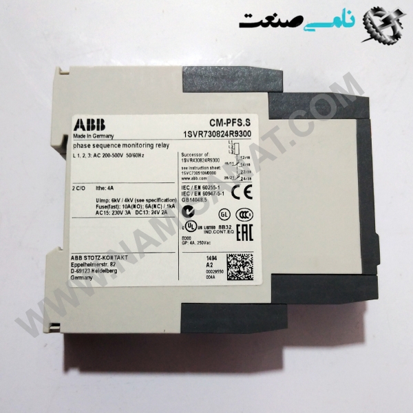 1SVR730824R9300/CM-PFS.S, واردات قطعات ,PEPERL FUCHS نامی صنعت,تجهیزات صنعتی,نمایندگی فروش سایر برند ها,نمایندگی فوش ایر برند های ABB,NAMISANAT,IFM,پترو شیمی ,فولاد,شرکت بازرگانی,نامی ,صنعت, سسایر سیستم ها,سیستم ها ,وکانکتور,مانیتور  ind.electronics,الکترونیک صنعتی,Encoders MEASUREMENT ,&INSTRUMENT,اندازه گیری و ابزار دقیق ind.power,برق صنعتی , Induction welding,,جوش القایی, hydraulic-pneumatic,,هیدرولیک  1SVR730824R9300,CM-PFS.S,1SVR730824R9300,CM-PFS.,1SVR730824R9300,CM-PFS,1SVR730824R9300,CM-PF,1SVR730824R9300,CM-P,1SVR730824R9300,CM-,1SVR730824R9300,CM,1SVR730824R9300,C,1SVR730824R9300,,1SVR730824R9300,1SVR730824R930,1SVR730824R93,1SVR730824R9,1SVR730824R,1SVR730824,1SVR73082,1SVR7308,1SVR730,1SVR73,1SVR7,1SVR,1SV ABB,RELAY,IND.POWER,OTHER RELAY,RELAY MONITORING,NAMISANAT.CO,https:,,www.namisanat.com,per,,CT-ARE Time relay, true OFF-delay,Three-phase monitoring relay ,Electronic Relays and Controls,Time relay, multifunction,PHASE SEQUENCE ای بی بی,رله ای بی بی,برق صنعتی,سایررله ها,رله مانیتورینگ سه فاز,رله زمان,رله ها و کنترل های الکترونیکی,توالی فاز,رله مانیتورینگ