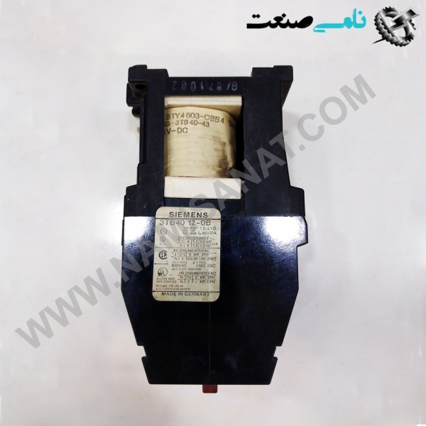 3TB4012-0B, واردات قطعات ,PEPERL FUCHS نامی صنعت,تجهیزات صنعتی,نمایندگی فروش سایر برند ها,نمایندگی فوش ایر برند های ABB,NAMISANAT,IFM,پترو شیمی ,فولاد,شرکت بازرگانی,نامی ,صنعت, سسایر سیستم ها,سیستم ها ,وکانکتور,مانیتور  ind.electronics,الکترونیک صنعتی,Encoders MEASUREMENT ,&INSTRUMENT,اندازه گیری و ابزار دقیق ind.power,برق صنعتی , Induction welding,,جوش القایی, hydraulic-pneumatic,,هیدرولیک  3TB4012-0B,3TB4012-0,3TB4012-,3TB4012,3TB401,3TB40,3TB4,3TB SIEMENS,CONTACTOR,CONNECTOR,SOCKET,IND.POWER,thermal overload relay,NAMISANAT.CO,https:,,www.namisanat.com,per,,Contactor Relay,Block Contactor,Auxiliary Contact,Thermal Overload Relay, Electronic Overload Relay,CONNECTOR,OTHER CONNECTORS,Contactor relay and power contactor,Auxiliary switch,front-side auxiliary switch,screw terminal, for contactors,contactor relay,Magnet coil for contactors SIRIUS​​​​​​​ زیمنس,کنتاکتور,کنتاکتور زیمنس ,لوازم جانبی برای مینی کانکتور,کانکتور,کانکتور زیمنس,سوکت,برق صنعتی,تماس کمکی,سوییچ کمکی,رله کنتاکتور و کنتاکتور برق ,سایر کانکتور ها,بی متال,رله اضافه بار الکترونیکی,رله کنتاکتور,رله اضافه بار حرارتی,