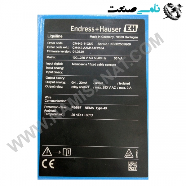 CM442-AAM1A1F210A, واردات قطعات ,PEPERL FUCHS نامی صنعت,تجهیزات صنعتی,نمایندگی فروش سایر برند ها,نمایندگی فوش ایر برند های ABB,NAMISANAT,IFM,پترو شیمی ,فولاد,شرکت بازرگانی,نامی ,صنعت, سسایر سیستم ها,سیستم ها ,وکانکتور,مانیتور  ind.electronics,الکترونیک صنعتی,Encoders MEASUREMENT ,&INSTRUMENT,اندازه گیری و ابزار دقیق ind.power,برق صنعتی , Induction welding,,جوش القایی, hydraulic-pneumatic,, هیدرولیک CM442-AAM1A1F210A,CM442-AAM1A1F210,CM442-AAM1A1F21,CM442-AAM1A1F2,CM442-AAM1A1F,CM442-AAM1A1,CM442-AAM1A,CM442-AAM1,CM442-AAM,CM442-AA,CM442-A,CM442-,CM442,CM44,CM4 ENDRESS+HAUSER,MEASUREMENT & INSTRUMENT,transmitter Liquiline,ENDRESS+HAUSER PRODUCTS,NAMISANAT.CO,https:,,www.namisanat.com,per, ,فرستنده لیکولین,محصولات اندرس+هازر,اندرس هازر,اندازه گیری و ابزار دقیق