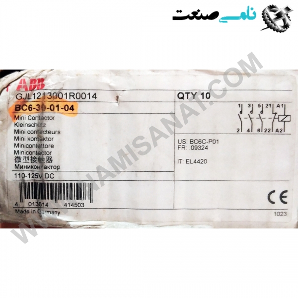 GJL1213001R0014/BC6-30-01-04, واردات قطعات ,PEPERL FUCHS نامی صنعت,تجهیزات صنعتی,نمایندگی فروش سایر برند ها,نمایندگی فوش ایر برند های ABB,NAMISANAT,IFM,پترو شیمی ,فولاد,شرکت بازرگانی,نامی ,صنعت, سسایر سیستم ها,سیستم ها ,وکانکتور,مانیتور  ind.electronics,الکترونیک صنعتی,Encoders MEASUREMENT ,&INSTRUMENT,اندازه گیری و ابزار دقیق ind.power,برق صنعتی , Induction welding,,جوش القایی, hydraulic-pneumatic,, هیدرولیک  GJL1213001R0014,BC6-30-01-04,GJL1213001R0014,BC6-30-01-0,GJL1213001R0014,BC6-30-01-,GJL1213001R0014,BC6-30-01,GJL1213001R0014,BC6-30-0,GJL1213001R0014,BC6-30-,GJL1213001R0014,BC6-30,GJL1213001R0014,BC6-3,GJL1213001R0014,BC6-,GJL1213001R0014,BC6,GJL1213001R0014,BC,GJL1213001R0014,B,GJL1213001R0014,,GJL1213001R0014,GJL1213001R001,GJL1213001R00,GJL1213001R0,GJL1213001R,GJL1213001,GJL121300,GJL12130,GJL1213,GJL121,GJL12,GJL1,GJL ABB,CONTACTOR,IND.POWER,MINI CONTACTOR RELAY,NAMISANAT.CO,https:,,www.namisanat.com,per, ای بی بی,کنتاکتور, برق صنعتی,مینی کنتاکتور رله,کنتاکتور ای بی بی 