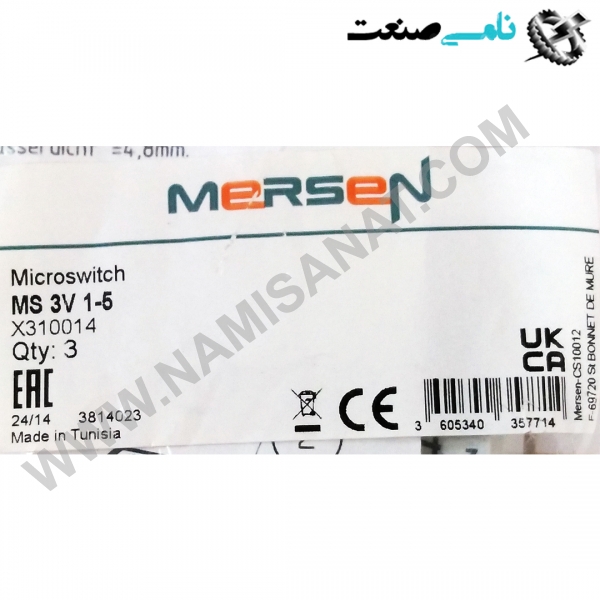 X310014-MS3V1-5, واردات قطعات ,PEPERL FUCHS نامی صنعت,تجهیزات صنعتی,نمایندگی فروش سایر برند ها,نمایندگی فوش ایر برند های ABB,NAMISANAT,IFM,پترو شیمی ,فولاد,شرکت بازرگانی,نامی ,صنعت, سسایر سیستم ها,سیستم ها ,وکانکتور,مانیتور  ind.electronics,الکترونیک صنعتی,Encoders MEASUREMENT ,&INSTRUMENT,اندازه گیری و ابزار دقیق ind.power,برق صنعتی , Induction welding,,جوش القایی, hydraulic-pneumatic,,هیدرولیک  X310014-MS3V1-5,X310014-MS3V1-,X310014-MS3V1,X310014-MS3V,X310014-MS3,X310014-MS,X310014-M,X310014-,X310014,X31001,X3100,X310,X31, MERSEN,FERRAZ,IND.POWER,MICRO SWITCH,SWITCH,NAMISANAT.CO,https:,,www.namisanat.com,per, مرسن,فراز,برق صنعتی,میکروسوییچ,سوییچ,کلید,میکروسوییچ مرسن