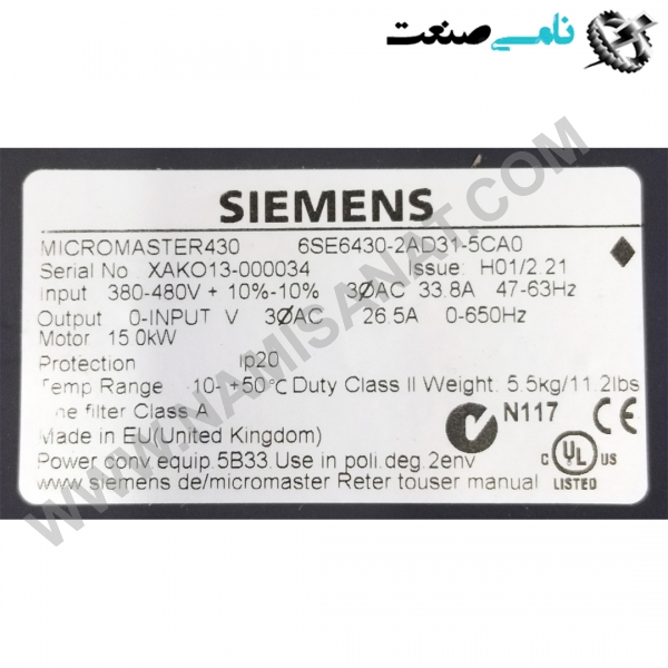 6SE6430-2AD31-5CA0, واردات قطعات ,PEPERL FUCHS نامی صنعت,تجهیزات صنعتی,نمایندگی فروش سایر برند ها,نمایندگی فوش ایر برند های ABB,NAMISANAT,IFM,پترو شیمی ,فولاد,شرکت بازرگانی,نامی ,صنعت, سسایر سیستم ها,سیستم ها ,وکانکتور,مانیتور  ind.electronics,الکترونیک صنعتی,Encoders MEASUREMENT ,&INSTRUMENT,اندازه گیری و ابزار دقیق ind.power,برق صنعتی , Induction welding,,جوش القایی, hydraulic-pneumatic,,هیدرولیک  6SE6430-2AD31-5CA0,6SE6400-0BE00-0AA1,6SE6430-2AD31-5CA0,6SE6400-0BE00-0AA,6SE6430-2AD31-5CA0,6SE6400-0BE00-0A,6SE6430-2AD31-5CA0,6SE6400-0BE00-0,6SE6430-2AD31-5CA0,6SE6400-0BE00-,6SE6430-2AD31-5CA0,6SE6400-0BE00,6SE6430-2AD31-5CA0,6SE6400-0BE0,6SE6430-2AD31-5CA0,6SE6400-0BE,6SE6430-2AD31-5CA0,6SE6400-0B,6SE6430-2AD31-5CA0,6SE6400-0,6SE6430-2AD31-5CA0,6SE6400-,6SE6430-2AD31-5CA0,6SE6400,6SE6430-2AD27-5CA0,6SE640,6SE6430-2AD27-5CA0,6SE64,6SE6430-2AD27-5CA0,6SE6,6SE6430-2AD31-5CA0,6SE,6SE6430-2AD31-5CA0,6S,6SE6430-2AD31-5CA0,6,6SE6430-2AD31-5CA0,,6SE6430-2AD31-5CA0,6SE6430-2AD31-5CA,6SE6430-2AD31-5C,6SE6430-2AD31-5,6SE6430-2AD31-,6SE6430-2AD31,6SE6430-2AD2,6SE6430-2AD,6SE6430-2A,6SE6430-2,6SE6430-,6SE6430,6SE643,6SE64,6SE6,6SE SIEMENS,MICROMASTER 430,MICROMASTER,DRIVE-INVERTER,IND.AUTOMATION,CONTROL PANEL,DRIVE,SIEMENS MICROMASTER,NAMISANAT.CO,https:,,www.namisanat.com,per, زیمنس,میکرو مستر,میکرو مستر زیمنس,کنترل پانل,کنترل پنل زیمنس,اتوماسیون صنعتی,درایو-اینورتر,درایو زیمنس,درایو اینورتر زیمنس,میکرومستر,نمایندگی رسمی خرید فروش زیمنس,نمایندگی زیمنس,پنل زیمنس,کنترل پنل,