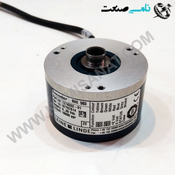 RHI593/1278332-01, واردات قطعات ,PEPERL FUCHS نامی صنعت,تجهیزات صنعتی,نمایندگی فروش سایر برند ها,نمایندگی فوش ایر برند های ABB,NAMISANAT,IFM,پترو شیمی ,فولاد,شرکت بازرگانی,نامی ,صنعت, سسایر سیستم ها,سیستم ها ,وکانکتور,مانیتور  ind.electronics,الکترونیک صنعتی,Encoders MEASUREMENT ,&INSTRUMENT,اندازه گیری و ابزار دقیق ind.power,برق صنعتی , Induction welding,,جوش القایی, hydraulic-pneumatic,,هیدرولیک  RHI593,1278332-01,RHI593,1278332-0,RHI593,1278332-,RHI593,1278332,RHI593,12783,RHI593,1278,RHI593,127,RHI593,12,RHI593,1,RHI593,,RHI593,RHI59,RHI5,RHI LEINE LINDE,IND.POWER,ENCODER,ENCODER SHAFTED,Ruggedized R Shaft encoder, Incremental,HOLLOW SHAFT,ENCODER HOLLOW SHAFT,NAMISANAT.CO,https:,,www.namisanat.com,per, لین لیند,برق صنعتی,انکودر,اینکودر شفت دار,انکودر صنعتی شفت دار,هالوشفت,انکودر هالوشفت,اینکودر بدون شفت,اینکودر شفت دار لین لیند,اینکودر صنعتی شفت دار لین لیند,انکودر شفت دار,استحکام افزایشی,روتاری انکودر,اینکودر صنعتی هالوشفت,انکودر صعتی نیمه هالوشفت,انکودر شفت در لین لیند,اینکودر نیمه هالو شفت,انکودر هالوشفت لین لیند,فروش انواع انکودر لین لیند,خرید و فروش اینکودر لین لیند,نمایندگی فروش انکودر لین لیند  انکودر شفت جامد ترجمه لغت به لغت Solid Shaft Encoder به معنی انکودر شفت دار یا شفت انکودر است. انکودرها معمولا یا دارای شافت هستند و یا دارای سوراخ طوری که بتوان آن را روی یک شفت یا میله نصب کرد. انکودرهای شافتدار یا Solid Shaft Encoder بوسیله کوپلینگ به شافت مقابل خود اتصال می یابند.  یک انکودر چرخشی است که به آن روتاری انکودر (Rotary Encoder) یا شفت انکودر (Shaft Encoder) هم می‌گویند. اگر کسی با انکودر آشنایی نداشته باشد،‌ با دیدن این تجهیز، احتمالاً آن را با موتور اشتباه می‌گیرد. فکر می‌کند که با برق دادن به آن، شروع به چرخیدن می‌کند؛ اما این تصور کاملاً غلط است.  انکودر تجهیزی برای تشخیص پارامترهای حرکتی مانند زاویه چرخش، سرعت، مسافت، جهت و موقعیت است که در ماشین‌آلات و تجهیزات صنعتی روی موتور یا عملگر چرخشی نصب می‌شود. انکودر در خانواده‌ سنسورها قرار می‌گیرد، زیرا حرکت مکانیکی (چرخشی یا خطی) را به یک سیگنال الکتریکی تبدیل کرده و فیدبکِ پارامترهای حرکتی (سرعت، مسافت، جهت و …) را به واحد کنترل‌کننده مانند PLC می‌فرستند. PLC‌‌، بعد از بررسی فیدبک‌ها، فرمان‌های لازم را به عملگرها ارسال می‌کند. اهمیت شفت انکودر در صنعت امروزه تشخیص و کنترل دقیق حرکت به‌خصوص در سرعت‌های بالا، حائز اهمیت است. بسیاری از تولیدات، وابسته به اندازه‌گیریِ دقیقِ جهت حرکت، موقعیت شی، مقدار جابه‌جایی، سرعت حرکت، شمارش تعداد آن‌ها و غیره هستند، که تشخیص این موارد، توسط انسان کاری بسیار سخت و زمانبر یا غیرممکن است. بنابراین از بین هزاران سنسوری که در صنعت وجود دارد، انکودرها روانه بازار شدند تا بتوانند، زاویه چرخش، فاصله جابه‌جایی، سرعت چرخش و هر آنچه مربوط به حرکت‌ (motion) است را تشخیص دهند.  برای درک بهتر بگذارید یک مثال بزنم، فرض کنید کانوایر یا نوار نقاله‌ای داریم که باید با سرعت بسیار زیاد، ۲۰ سانتی‌متر حرکت کند تا جسمی را از نقطه A به نقطه B ببرد. در نقطه B، جسم توسط ربات برداشته شده و در محل دیگری قرار داده می‌شود. نکته اینجاست، حرکت کانوایر دقیقا باید ۲۰ سانتی‌متر باشد، نه یک سانتی‌متر کمتر و نه یک‌ سانتی متر بیشتر. اگر ۱۹ سانتی‌متر یا ۲۱ سانتی‌متر حرکت کند، جسم به‌درستی در مقابل ربات قرار نمی‌گیرد و ربات قادر به برداشتن جسم نخواهد بود. بنابراین دقت حرکت کانوایر بسیار مهم است.   آیا به نظر شما یک اپراتور قادر به انجام این کار است؟ آیا دقیقا می تواند جسم را در نقطه مورد نظر متوقف کند؟ قطعا امکان پذیر نیست. پس به یک سنسور انکودر نیازمندیم تا بتواند در سرعت‌های زیاد با دقت بالا، پارامترهای حرکتی را تشخیص دهد و به PLC ارسال کند. سپس PLC فرمان توقف را به الکتروموتورِ کانوایر صادر کند. در این مثال، یک انکودر به موتور نوار نقاله متصل می‌شود و سرعت حرکت و موقعیت الکتروموتور را به PLC گزارش می‌‌کند. با مشاهده گیف زیر، فرآیند و اهمیت انکودر را بهتر درک می‌کنید. ساختمان داخلی انکودر انکودر در ساختمان خود دارای قسمت‌های مختلفی است که با دقت بسیار بالایی، پارامترهای حرکتی را تشخیص می‌دهند. این اجزا عبارتند از:  ۱- بدنه  ۲- منبع نور  ۳- دیسک کدگذاری شده  ۴- فوتودیتکتور یا آشکارساز  ۵- برد الکترونیکی  ۶- شفت کاربردهای انکودر انکودر در صنایعی که موتورها، پمپ‌ها و توربین‌ها حضور دارند، استفاده می‌شود. زیرا برای عملکرد صحیح هر یک از آن‌ها نیاز به نظارت است. در ادامه، مثال‌هایی از کاربرد انکودر را در دستگاه‌ها و صنایع مختلف بررسی می‌کنیم.  ۱- صنعت نفت و گاز  سنسور انکودر در پمپاژ و انتقال نفت خام از زمین به نفتکش (یا پالایشگاه)، برای تشخیص سرعت و جریان دقیقِ نفت استفاده می‌شود. این اطلاعات به سیستم انتقال کمک می‌کند تا کنترل بهتری برای جابه‌جایی مواد انجام شود. در سکوهای نفتی یا سکو‌های حفاری، انکودرها برای تشخیص سرعت و موقعیت مته‌های حفاری استفاده می‌شوند. این اطلاعات برای مهندس‌های حفاری بسیار مهم است. زیرا توسط این اطلاعات،‌ می‌توانند بهترین روش‌ را برای حرکت دادن دستگاه حفاری تعیین کنند و مطمئن شوند که دستگاه به‌درستی کنترل می‌شود. ۲- نیروگاه برق از سنسور انکودر در توربین‌های بادی برای تشخیص و کنترل سرعت چرخش پره‌ها استفاده می‌شود.  ۳- دستگاه اندازه‌گیری و بُرش یک دستگاه بُرش را تصور کنید، این دستگاه برای برش منظمِ مواد با طول ثابت و مشخص طراحی شده است. مواد خام مانند پارچه یا چوب و …، به‌طور پیوسته از یک قرقره وارد دستگاه بُرش می‌شود. هنگامی که طول مناسبی از پارچه وارد دستگاه شد، تیغه بُرش فرمان می‌گیرد و در لحظه مناسب از روی پارچه عبور می‌کند و پارچه را برش می‌دهد. در این نوع کاربردها، نیاز به یک انکودر است تا به سیستم کنترل بگوید، دقیقاً چه زمانی باید برش را انجام دهد. - رباتیک سنسور انکودر موقعیت بازوی ربات را به کنترل‌کننده ارسال می‌کند. در تصویر، یک ربات جوشکار را می‌بینید که برای نظارت بر حرکتِ بازوهای آن در زوایای مختلف، از انکودر استفاده می‌شود.  ۵- صنایع پزشکی انکودر در دستگاه CT Scan موقعیت و زاویه دستگاه نسبت به بیمار را اندازه‌گیری کرده و به بخش کنترل ارسال می‌کند تا عکسبرداری از محل مورد نظر انجام شود. ۶- جرثقیل انکدر روی الکتروموتورهای جرثقیل نصب می‌شود و از حرکت‌های خطی و چرخشی الکتروموتورها در جهت‌های مختلف به کنترلر فرمان می‌دهد. بنابراین این تجهیز در جرثقیل‌ها و بالابرها برای تعیین موقعیت دقیق استفاده می‌شود.  انواع سنسور انکودر انکودر‌ انواع گوناگونی دارد و معمولاً از ۳ منظرِ زیر دسته‌بندی‌ می‌شود:  ۱- از نظر نوع حرکت و ساختمان  ۲- از نظر نوع تکنولوژی ساخت  ۳- از نظر نوع سیگنال خروجی     انکودرها از نظر نوع حرکت و ساختمان همانطور که گفته شد، انکودرها از نظر نوع حرکت، به دو دسته زیر تقسیم می‌شوند:  دوار، روتاری یا چرخشی (Rotary) خطی (Linear) انکودری که چرخش را تشخیص می‌دهد، انکودر دوار و انکودری که جابه‌جایی خطی را تشخیص می‌دهد انکودر خطی نامیده می‌شود.   نکته: از آنجایی که انکودر دوار یا چرخشی در صنعت رایج‌تر است. منظور افراد از انکودر، همان انکودر دوار است. بنابراین ما هم در این مقاله، بر انکودر دوار یا چرخشی تمرکز کرده‌ایم. انکودرها از نظر نوع تکنولوژی ساخت این تجهیز از نظر نوع تکنولوژی ساخت به ۴ دسته رایجِ زیر تقسیم می شود:  نوری مکانیکی مغناطیسی خازنی تصمیم‌گیری در مورد اینکه کدام تکنولوژی کارایی بهتری ارائه می‌کند، به موارد مختلفی بستگی دارد؛ اما به‌دلیل آن‌که انکدر نوری پرکاربردترین انکودر در صنعت است. در ادامه مقاله، انکودر نوری و عملکرد آن را توضیح می‌دهیم.  انکودر نوری و عملکرد آن انکودرهای نوری، رایج‌ترین و دقیق‌ترین نوع انکودرها هستند که در ربات‌ها، ماشین‌آلات بسته‌بندی و … کاربرد دارند. عملکرد این انکودرها به‌صورت زیر است:  در این انکودرها یک دیسک کدگذاری شده وجود دارد.  در یک طرف آن یک LED (منبع نور) و در سمت دیگر آن، یک سنسور گیرنده (فوتودیتکتور یا آشکارساز) قرار گرفته است.  با هر بار چرخش دیسک، ارتباط نوری بین LED و گیرنده قطع و وصل می‌شود.  این قطع و وصل شدنِ ارتباط نوری، باعث می‌شود که در خروجی سنسور گیرنده یک موج سینوسی به‌‌دست آید.  موج سینوسی به‌‌وسیله یک مدار مجذور کننده (برد الکترونیکی) به شکل موج مربعی تبدیل می‌شود. انکودرها از نظر نوع سیگنال خروجی انکودرها از نظر عملکرد و نوع سیگنال خروجی به دو دسته زیر تقسیم می‌شوند:  افزایشی (Incremental) مطلق (Absolute) انکودر افزایشی چیست؟ انکودر افزایشی (Incremental Encoders)، اطلاعاتی درباره موقعیت، زاویه، تعداد چرخش و جهت چرخش تولید کرده و با استفاده از یک دیسک نوری، حرکت را به سیگنال‌های پالسی تبدیل می‌کند.  این تجهیز، ساده‌ترین و رایج‌ترین نوع انکودر است.  آن‌ها در ارائه فیدبکِ سرعت، جابه‌جایی و تغییرات موقعیت، بسیار قوی هستند.  این نوع انکودرها با کنترلرهای معمولی PLC و PC ارتباط برقرار می‌کنند و جزء اصلی در کنترل صنعتی هستند. عملکرد انکودرهای افزایشی عملکردِ انکودرهای افزایشی نوری باتوجه به تولید رشته پالس در دو کانال A و B انجام می‌شود. این دو کانال ۹۰ درجه اختلاف فاز الکتریکی و مکانیکی دارند. تعداد این پالس‌ها در هر دور گردش، رزولوشن انکودر (Encoder Resolution) را تعیین می‌کند. یعنی هرچه تعداد پالس‌های ایجاد شده در یک دور (۳۶۰ درجه) بیشتر باشد، محیط دایره به قسمت‌های کوچکتری تقسیم شده و امکان اندازه‌گیری حرکت‌های بسیار کوچک و دقیق‌تر هم فراهم می‌شود. تعداد پالس‌های خروجی به تعداد شیارهای تیره و شفاف انکودر نوری، بستگی دارد. انکودر مطلق چیست؟ تفاوت این انکودرها با انکودرهای افزایشی در الگوی دیسکِ آن‌ها است. در انکودرهای مطلق (Absolute Encoder)، بخش‌های مشخص و خاصی از دیسک رمزگذاری شده است. در ساختمان این تجهیز، گیرنده‌های نوری وجود دارند که در هر زمان، بعضی از آن‌ها صفر و برخی دیگر، یک هستند. لذا در انكودرهای مطلق، هر مكان كاملاً منحصر به فرد است. به‌طوری که یک عدد باینری به‌دست آمده و عدد زاویه‌ای انکودر را از ۰ تا ۳۶۰ درجه نمایش می‌دهد.  عملکرد انکودر مطلق در این انکودرها، هنگامی که شفت می‌چرخد، یک الگو (کد) منحصر به فرد تولید می‌شود. یعنی هر موقعیت شفت، دارای یک الگوی خاص است که از این الگو برای تعیین موقعیت دقیق استفاده می‌شود. اگر زمانی که شفت در حال حرکت است، برق قطع شود، با وصل مجدد برق، موقعیت مطلق ثبت می‌شود.  در کاربردهایی که به درجه اطمینان و دقت بالایی نیاز دارند، ترجیحا از انکودر مطلق استفاده می‌شود. زیرا در همه زمان‌ها، از موقعیت اصلی خود اطلاع دارد. انواع مدار خروجی انکودر همانطور که آموختید، انکودر در ساختمان خود دارای مدار الکترونیکی است که شناخت آن در انتخاب انکودر تاثیر گذار است. انکودرهای افزایشی، بسته به نوع مدار خروجی، ۴ نوع خروجی دیجیتال را ارائه می‌دهد:  Voltage Output Open-collector output Push-pull output) Totem Pole output) Line driver output برای آشنایی کامل با انواع مدارات خروجی انکودر، مقاله «انواع مدار خروجی انکودر و کاربردهای آن» را مطالعه کنید.  برندهای معروف انکودر کمپانی‌های بسیاری انکودر تولید می‌کنند، که معروف‌ترین آن‌ها در ایران به شرح زیر است:  آتونیکس (Autonics): محصول کشور کره جنوبی اپکن (Opkon): محصور کشور ترکیه امرن (Omron): محصول کشور ژاپن هانیانگ (HANYOUNG): محصول کشور کره جنوبی هایدن هاین (HEIDENHAIN):‌ محصول کشور آلمان الترا (ELTRA): محصول کشور ایتالیا و … انکودر افزایشی نوری و مغناطیسی انکودر افزایشی ، نوعی از انکودر است که بیشتر در حرکت های دورانی به کار می رود؛ این انکودر موقعیت سیستم مکانیکی را به صورت موجی از پالس های مربعی گزارش می دهد. در انکودر افزایشی نوری ، طیف نور به انکودر ارسال میشود ، جاذب نوری با فاصله گام های دیسک ، طیف نوری را دریافت میکند و آن را تبدیل به سیگنال دیجیتال و یا آنالوگ می کند.   ساختار یک انکودر مغناطیسی افزایشی نیز مشابه با انکودر افزایشی نوری است. با این تفاوت که حسگرهای انکودر فوق از نوع مغناطیسی میباشند. در این نوع انکودر قطب های مغناطیسی مثبت و منفی به شکل دایروی در کنار هم قرار گرفته اند؛ با عبور آن از کنار حسگر ، خروجی مدنظر را دریافت میکنیم.  انکودر ابسولوت (مطلق) انکودر مطلق این توانایی را دارد که موقعیت حرکتی خود را دائما به صورت فیدبک دیجیتال گزارش دهد. اگر انکودر خاموش شود و در این هنگام سیستم ما حرکت کند ، در هنگام روشن شدن انکودر مطلق ، موقعیت جدید  خود را گزارش می دهد. این انکودر دقت بیشتری نسبت به  انکودر افزایشی نوری و مغناطیسی دارد.