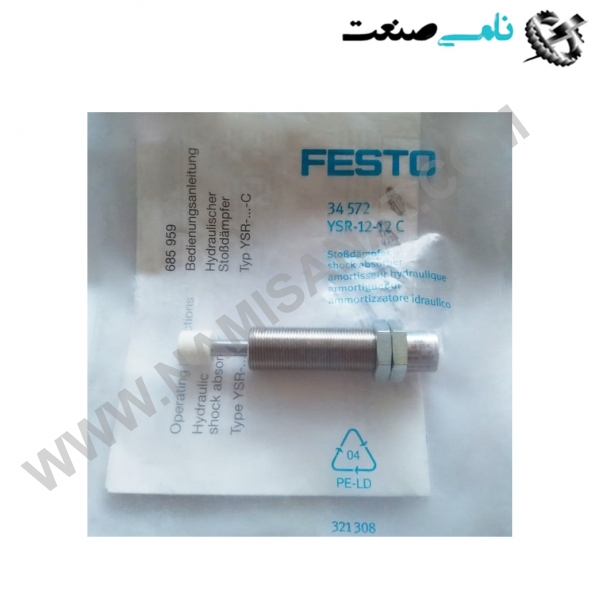 YSR-12-12 C, واردات قطعات ,PEPERL FUCHS نامی صنعت,تجهیزات صنعتی,نمایندگی فروش سایر برند ها,نمایندگی فوش ایر برند های ABB,NAMISANAT,IFM,پترو شیمی ,فولاد,شرکت بازرگانی,نامی ,صنعت, سایر سیستم ها,سیستم ها ,وکانکتور,مانیتور  ind.electronics,الکترونیک صنعتی,Encoders MEASUREMENT ,&INSTRUMENT,اندازه گیری و ابزار دقیق ind.power,برق صنعتی , Induction welding,,جوش القایی, hydraulic-pneumatic,هیدرولیک YSR-12-12C,YSR-12-12,YSR-12-1,YSR-12,YSR-1,YSR,YS Shocka bsorber,FESTO,HYDRAULICPNEUATIC,Hydraulic shock absorber with path-controlled flow control function, https:,,www.namisanat.com,per,,https:,,www.namisanat.co ضربه گیر,ضربه گیر هیدرولیکی فستو,  برندفستو,,تجهیزات اتوماسیون و پنوماتیک,سیستم های پنوماتیک و هیدرولیک, پنوماتیک,هیدرولیک,جذب لرزش و ضربه, جذب ضربه ,ضربه گیر هیدرولیکی فستو,ضربه گیر هیدرولیکی صنعتی, ضربه گیر YSR فستو,Shock absorber, YSR-12-12-C, YSR-16-20-C, YSR-5-5-C, YSRD-8-8-C, ضربه گیر, ضربه گیر YSR-12-12-C 34572فستو, ضربه گیر فستو, ضربه گیر فستو، ضربه گیر هیدرولیکی فستو, ضربه گیر هیدرولیکی, ضربه گیرYSR-10-10-C 191199فستو, ضربه گیرYSR-16-20-C 34573فستو, ضربه گیرYSR-5-5-C 198981فستو, ضربه گیرYSR-7-5-C 160272فستو, ضربه گیرYSR-8-8-C 34571فستو, ضربه گیرYSRw-8-14 191194فستو برند : فستو Festo ضربه گیرهای فستو (Festo) که معمولاً ضربه گیرهای هیدرولیکی هستند، قطعاتی هستند که برای جذب ضربه و لرزش در سیستم های پنوماتیک و هیدرولیک استفاده می شوند. مدل YSR یکی از رایج ترین انواع ضربه گیرهای هیدرولیکی فستو است که در سایزها و توانایی جذب نیروی مختلفی موجود است.  برخی از مشخصات و ویژگی های ضربه گیرهای هیدرولیکی فستو: نوع: عمدتاً ضربه گیرهای هیدرولیکی هستند که با استفاده از روغن یا مایع دیگر، ضربه را جذب می کنند. برند: فستو (Festo) یک شرکت معتبر در زمینه تجهیزات اتوماسیون و پنوماتیک است. مدل: مدل YSR یکی از مدل های رایج ضربه گیرهای هیدرولیکی فستو است که در سایزهای مختلف موجود است. کاربرد: برای جذب ضربه و لرزش در سیستم های پنوماتیک و هیدرولیک، مانند سیستم های اتوماسیون، ربات ها و ماشین آلات صنعتی استفاده می شوند. مزایا: جذب ضربه: به طور موثر ضربه و لرزش را جذب می کنند. حفاظت از تجهیزات: از تجهیزات در برابر آسیب ناشی از ضربه محافظت می کنند. عملکرد روان: عملکرد دستگاه ها را روان تر می کنند. تنظیم سرعت: امکان تنظیم سرعت حرکت برای جذب ضربه بهینه را فراهم می کنند. تنوع: در سایزها و توانایی جذب نیروی مختلفی موجود هستند. ضربه گیر هیدرولیکی YSR فستو یکی از قطعات استراتژیک در کاهش و کنترل تنش های ناشی از برخورد سیلندرهای پنیوماتیکی در انتهای مسیر پیمایش این سیلندرهاست. ضربه گیر هیدرولیکی YSR فستو در انواع مختلفی عرضه شده است. این ضربه گیر در ابعاد و اندازه های گوناگون و البته با قدرت های ضربه گیری متنوع برای کاربری های مختلف کاربرد دارد. با توجه به وجود انواع جک های پنوماتیکی در قالب های خطی یا دورانی که با قطر پیستون های مختلفی قابل ارائه هستند، ضربه گیر هیدرولیکی YSR فستو نیز مطابق با نیاز و استفاده قابل انتخاب و کاربری می باشد. ضربه گیر هیدرولیکی YSR فستو که با حرف C در انتهای تیپ فنی آن مشخص شده است دارای نیروی پیش تنظیم و غیر قابل تغییر است و بر اساس استاندارد، قدرت ضربه گیری و جذب شوک را دارد. این ضربه گیر ها در مدت ۰٫۲ تا ۰٫۵ ثانیه پس از جذب ضربه به حالت اولیه باز می گردند و آماده دریافت شوک بعدی می باشند. قدرت ضربه گیری و نیروی توقف ۱۰۰۰ نیوتن. دارای قطر پیستون ۱۲ میلی متر و کورس حرکتی ۱۲ میلی متر.