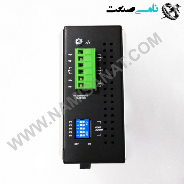 EDS-305-M-SC, واردات قطعات ,PEPERL FUCHS نامی صنعت,تجهیزات صنعتی,نمایندگی فروش سایر برند ها,نمایندگی فوش ایر برند های ABB,NAMISANAT,IFM,پترو شیمی ,فولاد,شرکت بازرگانی,نامی ,صنعت, سسایر سیستم ها,سیستم ها ,وکانکتور,مانیتور  ind.electronics,الکترونیک صنعتی,Encoders MEASUREMENT ,&INSTRUMENT,اندازه گیری و ابزار دقیق ind.power,برق صنعتی , Induction welding,,جوش القایی, hydraulic-pneumatic,,هیدرولیک   EDS-305-M-SC,EDS-305-M-S,EDS-305-M-,EDS-305-M,EDS-305-,EDS-305,EDS-30,EDS-3,EDS-,EDS, OXA,IND.AUTOMATION,5-port unmanaged Ethernet switches,Relay output warning for power failure and port break alarm,Broadcast storm protection, 40 to 75°C wide operating temperature range (-T models),NAMISANAT.CO,https:,https:,,www.namisanat.com,per, هشدار خروجی رله برای قطع برق و آلارم قطع پورتو,سوئیچ‌های اترنت ,حفاظت از طوفان پخش,غیرمدیریتی ۵ پورتاتومای,سیون ,محدوده دمای عملیاتی گسترده ۴۰ تا ۷۵ درجه سانتیگراد (مدل‌های -T), صنعتی,موکسا,مکسا  EDS-305-M-SC یک سوئیچ اترنت صنعتی 5 پورت از سری EDS-305 شرکت MOXA است. این سوئیچ برای استفاده در محیط‌های صنعتی سخت طراحی شده و دارای ویژگی‌هایی مانند هشدار قطع برق و پورت، نصب آسان بر روی DIN-Rail و بدنه مقاوم است. این مدل همچنین دارای دو ورودی برق و یک خروجی رله برای هشدار است.  سوئیچ اترنت صنعتی: این سوئیچ‌ها برای کاربرد در محیط‌های صنعتی با شرایط سخت مانند دما، لرزش و نویز طراحی شده‌اند.  5 پورت: دارای 5 پورت اترنت 10,100BaseT(X) برای اتصال دستگاه‌های مختلف به شبکه.  هشدار قطع برق و پورت: دارای رله هشدار است که در صورت قطع برق یا قطع شدن پورت‌ها، توسط یک سیگنال هشدار می‌دهد تا اپراتورها از بروز مشکل آگاه شوند.  نصب آسان: قابلیت نصب بر روی DIN-Rail را دارد که نصب آن را در تابلوهای برق صنعتی ساده می‌کند.  بدنه مقاوم: طراحی شده برای مقاومت در برابر شرایط سخت محیطی مانند لرزش، ضربه، و دمای بالا.  دو ورودی برق: دارای دو ورودی برق مجزا (PWR1 و PWR2) برای افزایش قابلیت اطمینان و جلوگیری از قطع شدن سوئیچ در صورت قطع برق یکی از منابع.  خروجی رله: یک خروجی رله برای اتصال به سیستم‌های هشدار یا کنترل خارجی در صورت بروز خطا در سوئیچ یا پورت‌ها.  استانداردها: مطابق با استانداردهای صنعتی مانند FCC, TÜV, UL و CE است.  دمای کارکرد: دارای دو مدل با محدوده دمای کاری متفاوت است: 0 تا 60 درجه سانتیگراد و -40 تا 75 درجه سانتیگراد.  تست burn-in: تمام سوئیچ‌ها قبل از عرضه به بازار، تست burn-in 100% را پشت سر می‌گذارند تا از عملکرد صحیح آنها در شرایط سخت اطمینان حاصل شود.