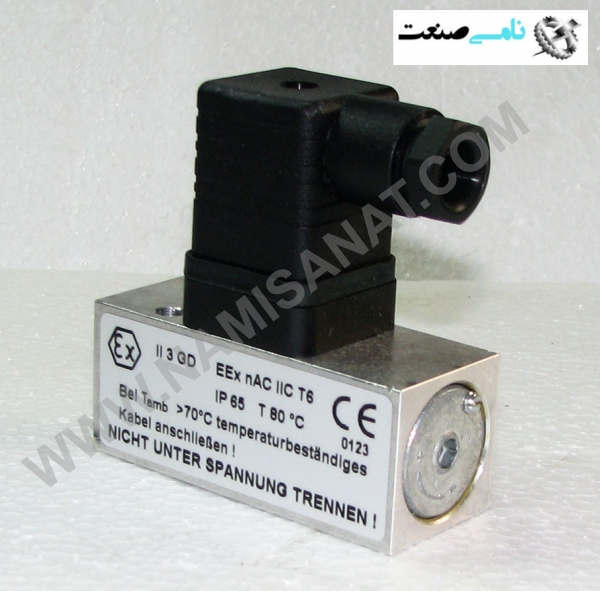 R412003664, R412003664,R41200366,R4120036,R412003,R41200,R4120,R412,R41,R4,R,Manocontacts, Manostat et Vacuostat mécanique PM1, standard ou ATEX, montage pour bride ou raccordement direct,Technologie Membrane, à ressort Pression de pilotage voir tableau Protection contre la surpression 80 bar Position du point de commutation optimal au milieu de la plage de valeur Précision de commutation ± 3 % (basé sur le centre de la plage) Température ambiante -25 °C à +80 °C Fluide air comprimé, huile hydraulique, ,نامی صنعت,تجهیزات صنعتی برق صنعتی,namisanat,نامی صنعت,تجهیزات صنعتی,نمایندگی فروش سایر برند ها,نمایندگی فوش ایر برند های ABB,IFM, ,hydraulic-pneumatic,هیدرولیک-پنوماتیک, Position de l’installation indifférente Poids 0,2 kg,Elément de commutation Micro commutateur (contact inverseur) Tension de commutation maxi. 250 V CC/CA 24 V à M12 Capacité de commutation maxi., charge ohmique 24/60/110/220 Vca 15/12/7/7 A Capacité de commutation maxi., charge inductive 24/60/110/220 Vca 12/9/5/5 A Capacité de commutation maxi., charge ohmique 24/60/110/220 Vcc 10/1,5/0,65/0,25 A Capacité de commutation maxi.,,Prise forme A (DIN EN 175301 - 803 A) (PG 9) 1834484059 Prise forme A (DIN EN 175301 - 803 A) (PG 11) 1834484060, Prise avec câble, M12x1 (DIN 50 044), droit, 3 m, PUR 1834484256,, Prise avec câble, M12x1 (DIN 50 044), droit, 5 m, PUR 1834484257, Prise avec câble, M12x1 (DIN 50 044), droit, 10 m, PUR 1834484258, Prise avec câble, M12x1 (DIN 50 044), coudé, 3 m, PUR 1834484259, Prise avec câble, M12x1 (DIN 50 044), coudé, 5 m, PUR 1834484260, Prise avec câble, M12x1 (DIN 50 044), coudé, 10 m, PUR 1834484261, Prise forme A (PG 9) 8941012412, Prise forme A (PG 11) 8941002262, Prise forme A (PG 11) avec DEL (rouge/vert), charge inductive, avec dispositif pare-étincelles24/60/110/220 Vcc8/1/0,4/0,15 A, Fréquence de commutation maxi. 100 min -1, Résistance aux chocs maix. 15 g, temps de fermeture 11 ms, Connexions électriques par prise normalisée, Nombre de broches 3 +PE, Indice de protection (DIN 40 050)IP 65 (form A) IP 67 M12x1,G 1/4 –0,9–0 forme A incl. 0821100010 R412003662 contact 1-2 G 1/4 0,2–2 forme A incl. 3410582100 – commuté à 1-3 G 1/4 0,2–3 forme A incl. 0821100011 – G 1/4 0,5–16 forme A incl. 0821100013 R412003663 G 1/4 –0,9–1 M12 x 1 incl. – R412003665 G 1/4 0,5–16 M12 x 1 incl. – R412003666 G 1/4 0,5–16 forme A – 3410582000 – G 1/4 –0,9–0 M12 x 1 – 0821100050 – G 1/4 0,2–3 M12 x 1 – 0821100051 – G 1/4 0,5–16 M12 x 1 – 0821100053 – Référence montage par bride Fonction de commutation Micro commutateur Raccordement pneumatique Plage de pression de service Raccordement électrique Prise comprise à la livraison Référence Réf. ATEX pression croissante p par bride –0,9–0 forme A incl. 0821100020 –, contact 1-2 par bride 0,2–2 forme A incl. 0821100021 –, commuté à 1-3 par bride 0,5–16 forme A incl. 0821100023 R412003664, par bride 0,5–16 forme A – 0821100024 –, par bride,, CNOMO 060 580 0,5–16 forme A – 3410582900 – par bride –0,9–0 M12 x 1 – 0821100054 –, par bride 0,2–3 M12 x 1 – 0821100055 –, par bride 0,5–16 M12 x 1 – 0821100057 –, par bride 0,5–16 M12 x 1 incl. – R412003667,