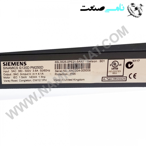 6SL3525-0PE21-5AA1,  XAC-A04  CONTROL  واردات قطعات ,PEPERL FUCHS نامی صنعت,تجهیزات صنعتی,نمایندگی فروش سایر برند ها,نمایندگی فوش ایر برند های ABB,NAMISANAT,IFM,پترو شیمی ,فولاد,شرکت بازرگانی,نامی ,صنعت, سسایر سیستم ها,سیستم ها ,وکانکتور,مانیتورFESTO,3RT1025-1BB40  CANNECTOR  SIEMENS6ES7972-0BB52-0XA0  SIEMENS  CONNECTORSESTO  CLR-20-20-R-P-A  Linear/swivel clamp CLR3rv1021-1d15  SWITCH  SIEMENS6SL3525-0PE21-5AA1  SIEMENS  Converter