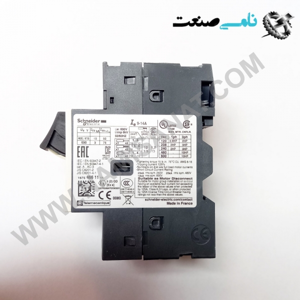 GV2ME16, GV2ME16GV2ME1,GV2ME16,GV,GV2.G,GV,GV2ME16,ind.electronics,الکترونیک صنعتی, MEASUREMENT ,&INSTRUMENT,اندازه گیری و ابزار دقیق ind.power,برق صنعتی , Induction welding,,جوش القایی, hydraulic-pneumatic,,هیدرولیک-پنوماتیک, واردات قطعات ,ind.electronics,الکترونیک صنعتی, MEASUREMENT ,&INSTRUMENT,اندازه گیری و ابزار دقیق ind.power,برق صنعتی , Induction welding,,جوش القایی, hydraulic-pneumatic,,هیدرولیک-پنوماتیک, واردات قطعات ,GV2ME16 TeSys GV2 Manual Starter and Protector, thermal magnetic circuit protector, push buttons, 9 to 14 A, screw clampو