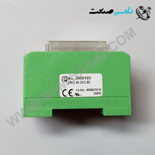 EMG45-DIO8E,  واردات قطعات ,PEPERL FUCHS نامی صنعت,تجهیزات صنعتی,نمایندگی فروش سایر برند ها,نمایندگی فوش ایر برند های ABB,NAMISANAT,IFM,پترو شیمی ,فولاد,شرکت بازرگانی,نامی ,صنعت, سسایر سیستم ها,سیستم ها ,وکانکتور,مانیتور  EMG45-DIO8E,EMG45-DIO8,EMG45-DI,EMG45-DI,EMG45,EMG4,EMG,E,  Diode Module  PHOENIX CONTACT