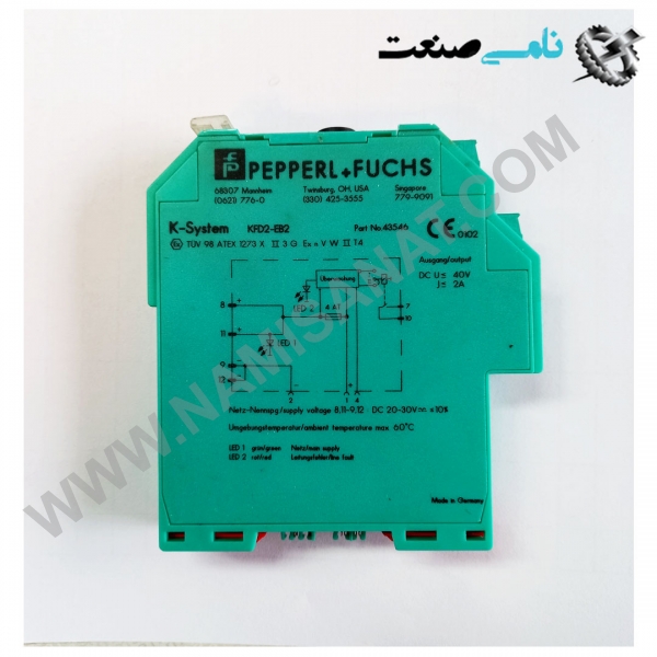 KFD2-EB2,  واردات قطعات ,PEPERL FUCHS نامی صنعت,تجهیزات صنعتی,نمایندگی فروش سایر برند ها,نمایندگی فوش ایر برند های ABB,NAMISANAT,IFM,پترو شیمی ,فولاد,شرکت بازرگانی,نامی ,صنعت, سسایر سیستم ها,سیستم ها ,وکانکتور,مانیتور ind.electronics,الکترونیک صنعتی, MEASUREMENT ,&INSTRUMENT,اندازه گیری و ابزار دقیق ind.power,برق صنعتی , Induction welding,,جوش القایی, hydraulic-pneumatic,,هیدرولیک-پنوماتیک, واردات قطعات , KFD0-CS-EX1.54,KFD0-CS-EX1.5,KFD0-CS-EX1,KFD0-CS-EX,KFD0-CS-E,KFD0-CS,KFD0,KFD0,KF,K, KFD2-EB2,KFD2-E,KFD2-Eb,KFD2,KFD,KF,K, relay