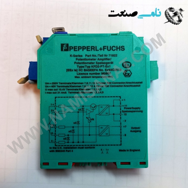 KFD2-PT-EX1,  واردات قطعات ,PEPERL FUCHS نامی صنعت,تجهیزات صنعتی,نمایندگی فروش سایر برند ها,نمایندگی فوش ایر برند های ABB,NAMISANAT,IFM,پترو شیمی ,فولاد,شرکت بازرگانی,نامی ,صنعت, سسایر سیستم ها,سیستم ها ,وکانکتور,مانیتور ind.electronics,الکترونیک صنعتی, MEASUREMENT ,&INSTRUMENT,اندازه گیری و ابزار دقیق ind.power,برق صنعتی , Induction welding,,جوش القایی, hydraulic-pneumatic,,هیدرولیک-پنوماتیک, واردات قطعات , KFD0-CS-EX1.54,KFD0-CS-EX1.5,KFD0-CS-EX1,KFD0-CS-EX,KFD0-CS-E,KFD0-CS,KFD0,KFD0,KF,K, KFD2-EB2,KFD2-E,KFD2-Eb,KFD2,KFD,KF,K, relay KFD2-PT2.EX1,KFD2-PT2.E,KFD2-PT2,KFD2-PT,KFD2-P,KFD2,KFD,K, KFD2-PT-EX1,KFD2-PT-EX,KFD2-PT-E,KFD2-PT,KFD2-P,KFD2,KFD,KF,K,