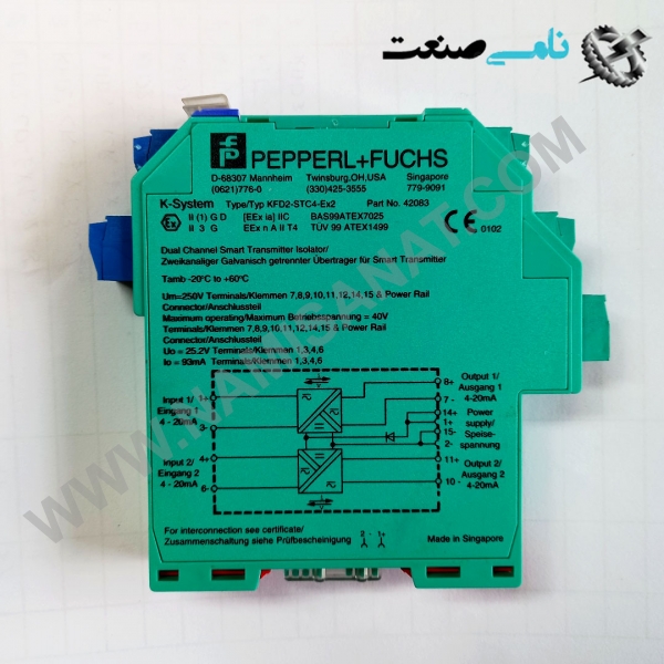 KFD2-STC4-EX2,  واردات قطعات ,PEPERL FUCHS نامی صنعت,تجهیزات صنعتی,نمایندگی فروش سایر برند ها,نمایندگی فوش ایر برند های ABB,NAMISANAT,IFM,پترو شیمی ,فولاد,شرکت بازرگانی,نامی ,صنعت, سسایر سیستم ها,سیستم ها ,وکانکتور,مانیتور ind.electronics,الکترونیک صنعتی, MEASUREMENT ,&INSTRUMENT,اندازه گیری و ابزار دقیق ind.power,برق صنعتی , Induction welding,,جوش القایی, hydraulic-pneumatic,,هیدرولیک-پنوماتیک, واردات قطعات , KFD2-SR2-Ex2.W,KFD2-SR2-Ex2,KFD2-SR2-Ex,KFD2-SR2,KFD2, relay KFD2-SR2-Ex1.W,KFD2-SR2-Ex,KFD2-SR2-E,KFD2-SR,KFD2-S,KFD2,KF,K, KFD2-ST2-EX1.LB,KFD2-ST2-EX1.,KFD2-ST,KFD2,KF,k,KFD2-STC1-EX,KFD2-STC,KFD2,KFD2-STC, KFD2-STC4-EX2,KFD2-STC4-EX,KFD2-STC4,KFD2-STC,KFD2,