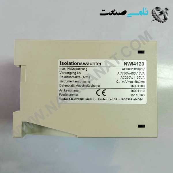 NWI4120,  واردات قطعات ,PEPERL FUCHS نامی صنعت,تجهیزات صنعتی,نمایندگی فروش سایر برند ها,نمایندگی فوش ایر برند های ABB,NAMISANAT,IFM,پترو شیمی ,فولاد,شرکت بازرگانی,نامی ,صنعت, سسایر سیستم ها,سیستم ها ,وکانکتور,مانیتور ind.electronics,الکترونیک صنعتی, MEASUREMENT ,&INSTRUMENT,اندازه گیری و ابزار دقیق ind.power,برق صنعتی , Induction welding,,جوش القایی, hydraulic-pneumatic,,هیدرولیک-پنوماتیک, واردات قطعات NWI4120,NWI412,NWI41,NWI4,NWI,NW,N,  Electronic Monitoring Relay  WOKA-ELEKTRONIK GMBH