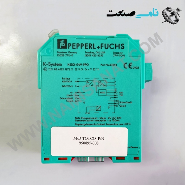 KSD2-GW-PRO, واردات قطعات ,PEPERL FUCHS نامی صنعت,تجهیزات صنعتی,نمایندگی فروش سایر برند ها,نمایندگی فوش ایر برند های ABB,NAMISANAT,IFM,پترو شیمی ,فولاد,شرکت بازرگانی,نامی ,صنعت, سسایر سیستم ها,سیستم ها ,وکانکتور,مانیتور ind.electronics,الکترونیک صنعتی, MEASUREMENT ,&INSTRUMENT,اندازه گیری و ابزار دقیق ind.power,برق صنعتی , Induction welding,,جوش القایی, hydraulic-pneumatic,,هیدرولیک-پنوماتیک, واردات قطعات KSD2-GW-PRO,KSD2-GW-PR,KSD2-GW-P,KSD2-GW,KSD2-G,KSD2,KS,K,  RELAY  P+F