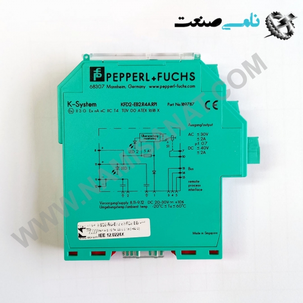 KFD2-EB2.R4A.RPI,  03-واردات قطعات ,PEPERL FUCHS نامی صنعت,تجهیزات صنعتی,نمایندگی فروش سایر برند ها,نمایندگی فوش ایر برند های ABB,NAMISANAT,IFM,پترو شیمی ,فولاد,شرکت بازرگانی,نامی ,صنعت, سسایر سیستم ها,سیستم ها ,وکانکتور,مانیتور ind.electronics,الکترونیک صنعتی, MEASUREMENT ,&INSTRUMENT,اندازه گیری و ابزار دقیق ind.power,برق صنعتی , Induction welding,,جوش القایی, hydraulic-pneumatic,,هیدرولیک-پنوماتیک, واردات قطعات KFD2-EB2.R4A.RPI,KFD2-EB2.R4A.RP,KFD2-EB2.R4A.R,KFD2-EB2.R4A,KFD2-EB2.R4,KFD2-EB2,KFD2-EB,KFD2,KFD,KF,K,  RELAY  P+F