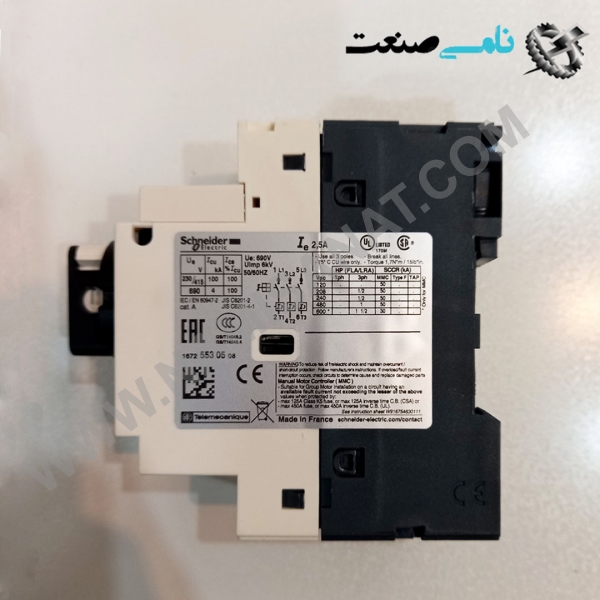 GV2-L07 2.5A, واردات قطعات ,PEPERL FUCHS نامی صنعت,تجهیزات صنعتی,نمایندگی فروش سایر برند ها,نمایندگی فوش ایر برند های ABB,NAMISANAT,IFM,پترو شیمی ,فولاد,شرکت بازرگانی,نامی ,صنعت, سسایر سیستم ها,سیستم ها ,وکانکتور,مانیتور ind.electronics,الکترونیک صنعتی, MEASUREMENT , واردات قطعات GV2-L07 2.5A,GV2-L07 2,GV2-L07,GV2-L0,GV2-L,GV,G,  terminal