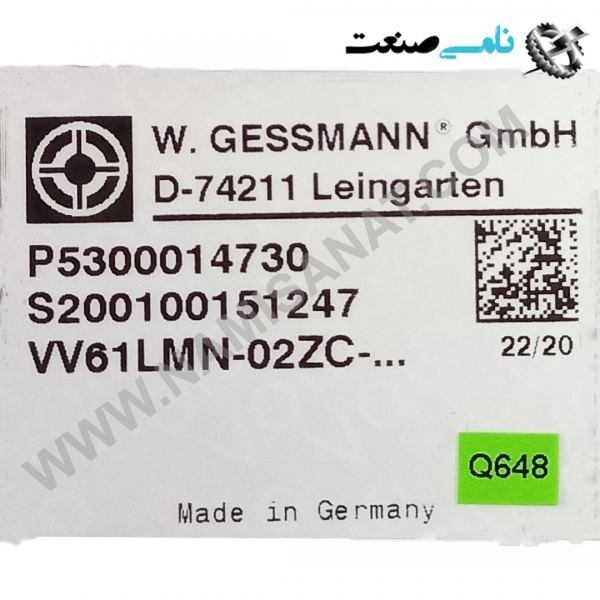 vv61lmn-02zc, واردات قطعات ,PEPERL FUCHS نامی صنعت,تجهیزات صنعتی,نمایندگی فروش سایر برند ها,نمایندگی فوش ایر برند های ABB,NAMISANAT,IFM,پترو شیمی ,فولاد,شرکت بازرگانی,نامی ,صنعت, سسایر سیستم ها,سیستم ها ,وکانکتور,مانیتور ind.electronics,الکترونیک صنعتی, MEASUREMENT ,&INSTRUMENT,اندازه گیری و ابزار دقیق ind.power,برق صنعتی , Induction welding,,جوش القایی, hydraulic-pneumatic,,هیدرولیک-پنوماتیک, واردات قطعات vv61lmn-02zc-,vv61lmn-02z,vv61lmn-0,vv61lmn,vv61lm,vv61,vv6,vv,  GESSMANN