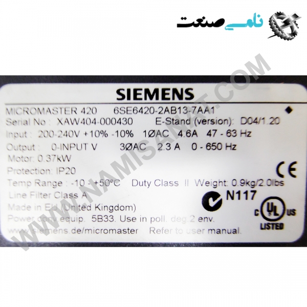 6SE6420-2AB13-7AA1, واردات قطعات ,PEPERL FUCHS نامی صنعت,تجهیزات صنعتی,نمایندگی فروش سایر برند ها,نمایندگی فوش ایر برند های ABB,NAMISANAT,IFM,پترو شیمی ,فولاد,شرکت بازرگانی,نامی ,صنعت, سسایر سیستم ها,سیستم ها ,وکانکتور,مانیتور ind.electronics,الکترونیک صنعتی, MEASUREMENT , واردات قطعات 6SE6420-2AB13-7AA1,6SE6420-2AB13-7A,6SE6420-2AB13,6SE6420-2AB,6SE6420,6SE642,6SE64,6SE,6S,